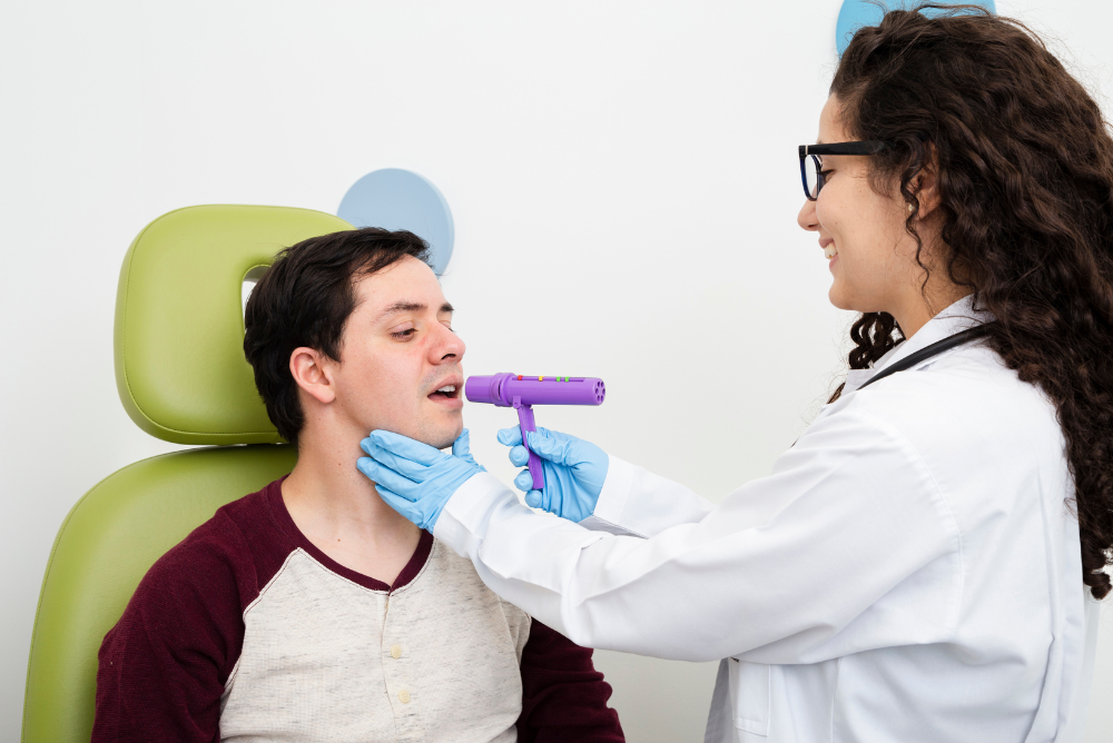 Looking for an oral cancer exam near me? At Kennestone Periodontics in Marietta, we provide thorough oral cancer exams to protect your health. Schedule today!